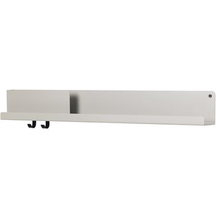 Muuto Folded Wandplank Large Grijs