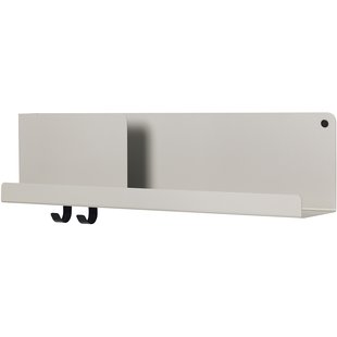 Muuto Folded Wandplank Medium Grijs