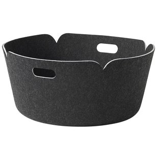 Muuto Restore Round Opbergmand Black Melange