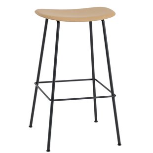 Muuto Fiber Tube Barkruk 75cm Oker