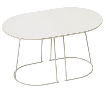 Muuto Airy Small Salontafel 68x44 Gebroken Wit