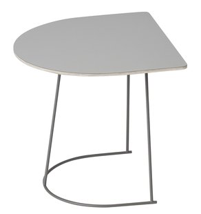Muuto Airy Half Size Bijzettafel 44x39 Grijs