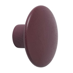 Muuto The Dots Haak 13cm Burgundy Muuto The Dots Haak 13cm Burgundy
