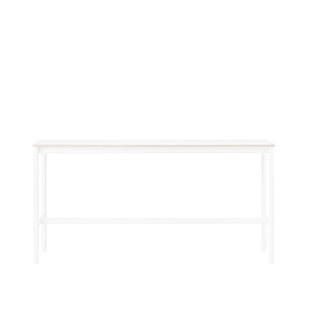 Muuto Base Low Statafel 190x50 Wit Multiplex Rand