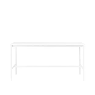Muuto Base Low Statafel 190x85 Wit ABS Rand