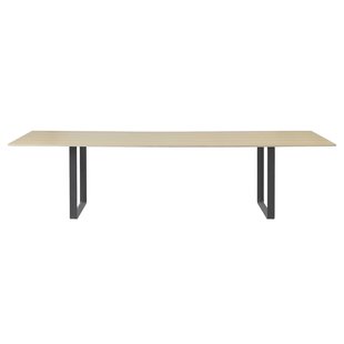 Muuto 70/70 Oak Tafel 295x108 Zwart