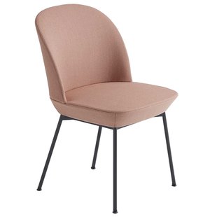 Muuto Oslo Side Stoel Antraciet Twill Weave 530