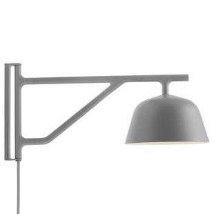 Muuto Ambit Wandlamp Grijs Muuto Ambit Wandlamp Grijs