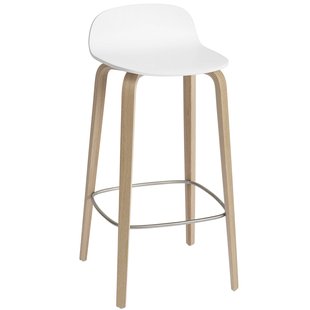 Muuto Visu Barkruk 75cm Wit Eiken