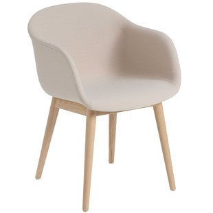 Muuto Fiber Wood Stoel Steelcut Trio 226 Eiken Muuto Fiber Wood Stoel Steelcut Trio 226 Eiken