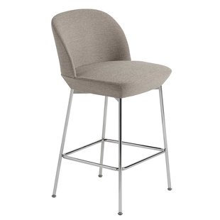 Muuto Oslo Barkruk 65cm Ocean 32/Chrome
