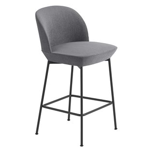 Muuto Oslo Barkruk 65cm Still 161/Anthracite Black