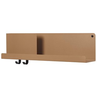 Muuto Folded Wandplank Medium Oranje