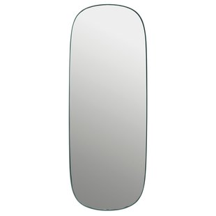 Muuto Framed Spiegel Large Donkergroen