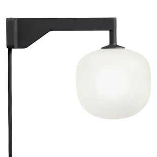 Muuto Rime Wandlamp Zwart