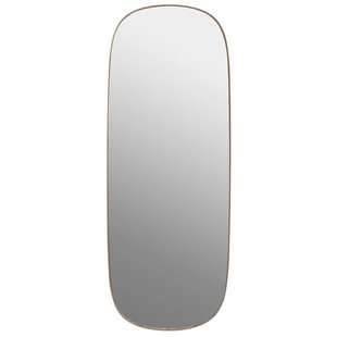 Muuto Framed Spiegel Large Roze Normaal Glas
