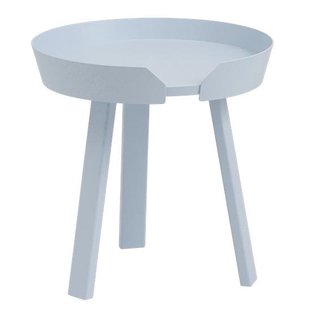 Muuto Around Coffee Bijzettafel Small 45 Lichtblauw