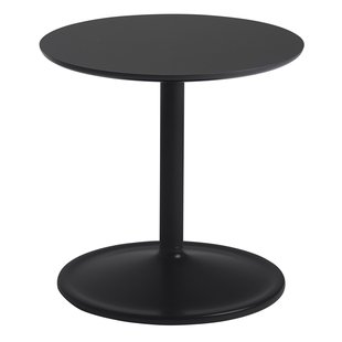 Muuto Soft Bijzettafel 41x40 Zwart Muuto Soft Bijzettafel 41x40 Zwart