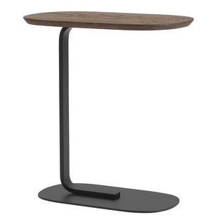 Muuto Relate Bijzettafel 60.5 Smoked Oak/Black