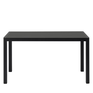 Muuto Workshop Bureau 130x65 Zwart Linoleum