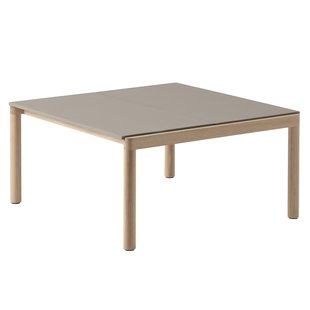 Muuto Couple Salontafel 80x84 Plain Eiken Taupe