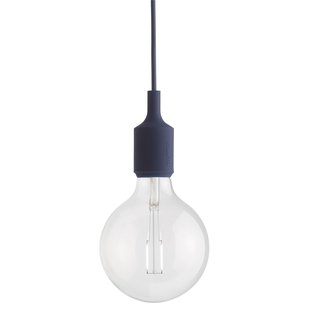 Muuto E27 Hanglamp LED Midnight Blue