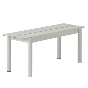 Muuto Linear Steel Tuinbank 110 Grey