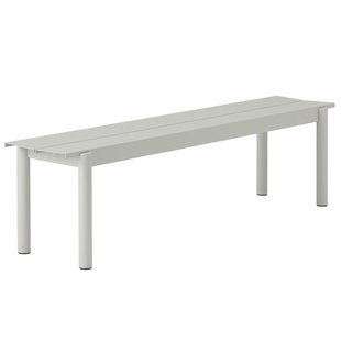 Muuto Linear Steel Tuinbank 170 Grey