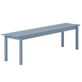 Muuto Linear Steel Tuinbank 170 Pale Blue