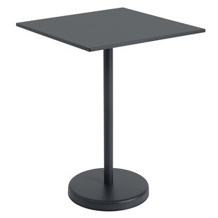Muuto Linear Steel Statafel 70x70x95 Black Muuto Linear Steel Statafel 70x70x95 Black