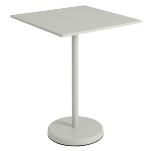 Muuto Linear Steel Statafel 70x70x95 Grey