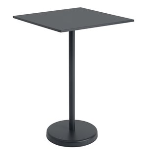 Muuto Linear Steel Statafel 70x70x105 Black