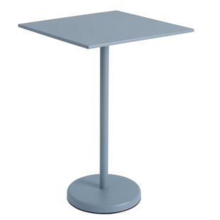 Muuto Linear Steel Statafel 70x70x105 Pale Blue