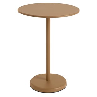 Muuto Linear Steel StatafelØ70 H95 Burnt Orange Muuto Linear Steel StatafelØ70 H95 Burnt Orange