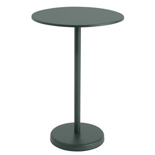 Muuto Linear Steel Statafel&Oslash;70 H105 Dark Green