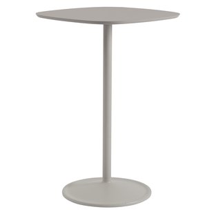Muuto Soft Caf&eacute; Statafel 70x70x105 Grey Linoleum