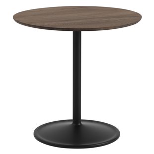 Muuto Soft Café Tafel Ø75x73 Dark Oiled Oak Muuto Soft Café Tafel Ø75x73 Dark Oiled Oak