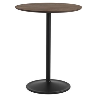 Muuto Soft Caf&eacute; Tafel &Oslash;75x95 Dark Oiled Oak