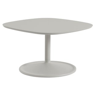 Muuto Soft Salontafel 70x70 Grey Linoleum