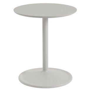 Muuto Soft Bijzettafel&Oslash;41x48 Grey Linoleum