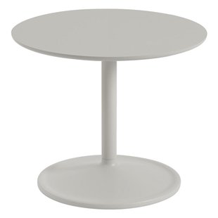 Muuto Soft BijzettafelØ48x40 Grey Linoleum Muuto Soft BijzettafelØ48x40 Grey Linoleum