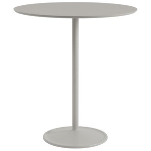 Muuto Soft EettafelØ95x105 Grey Linoleum Muuto Soft EettafelØ95x105 Grey Linoleum