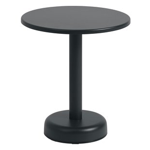 Muuto Linear Steel Salontafel&Oslash;42 Anthracite Black