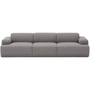 Muuto Connect Soft 3-zits Bank Configuratie 1 Re-wool 128