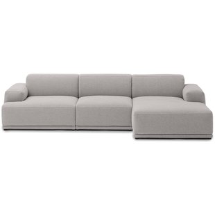 Muuto Connect Soft 3-zits Bank Configuratie 2 Clay 12