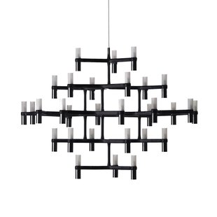 Nemo Crown Major Kroonluchter Zwart