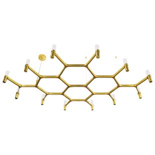 Nemo Crown Plana Mega Kroonluchter Goud