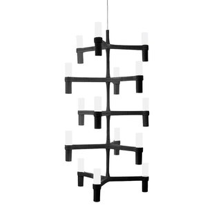 Nemo Crown Multi Kroonluchter Zwart