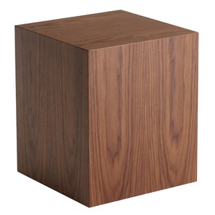 New Works Mass Bijzettafel Zonder Lade Walnoot