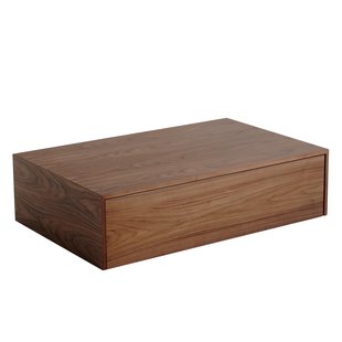 New Works Mass High Salontafel Met Lade Walnoot